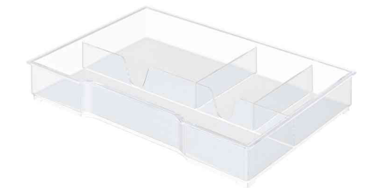 LEITZ Schubladeneinsatz WOW Cube 52150002 transparent