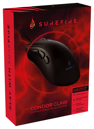 SUREFIRE CONDOR CLAW GAM. MOUSE SUREFIRE CONDOR CLAW GAM. MOUSE  NMS IN PERP