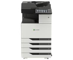 LEXMARK CX923dte, Farblaser Drucker, A3, 55 Seiten pro Minute, Drucken, Scannen, Kopieren, Fax, Duplex