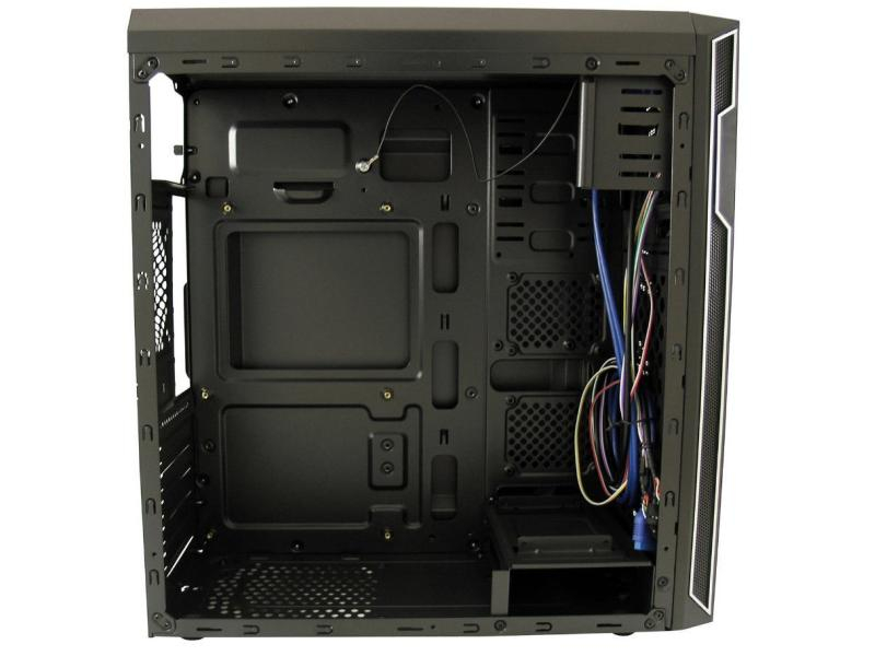 LC-Power PC-Gehäuse 7038B ATX Classic, Farbe: Schwarz, Anzahl Lüfterplätze: 4, Gehäuse Bauart: Mid-Tower, Unterstützte Mainboards: ATX; Micro-ATX; Mini-ITX