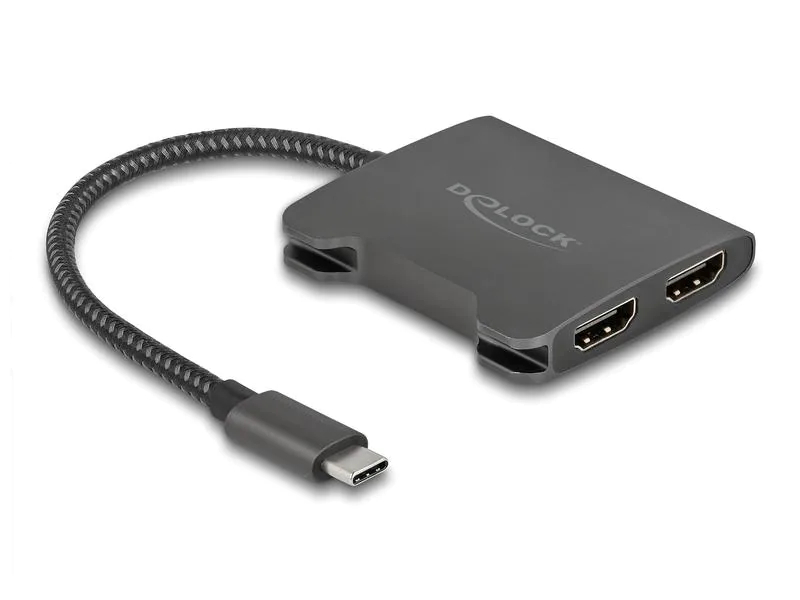 Delock Adapter 4K 60Hz, schwarz USB Type-C - HDMI-A