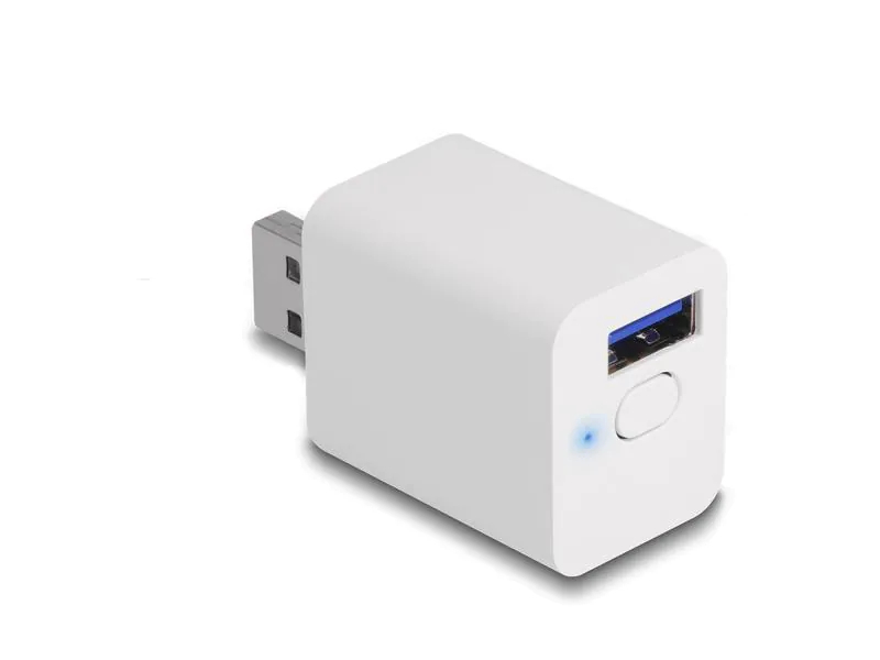 Delock WLAN EASY-USB Smart Schalter MQTT, Detailfarbe: Weiss, Protokoll: WLAN, Produkttyp: Smartplugs, Systemkommunikation: Wireless, System-Kompatibilität: Amazon Alexa