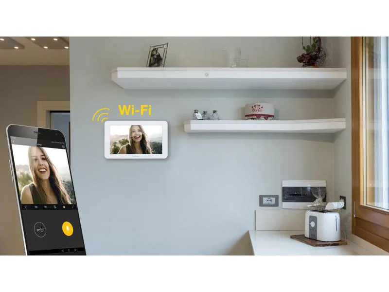 VIMAR Video Intercom Set ELVOX Touch Einfamilienhaus WLAN