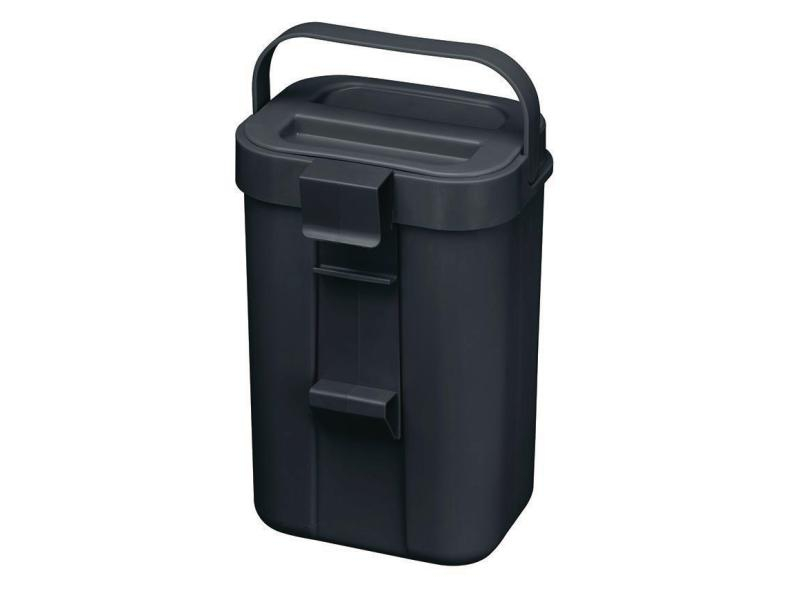 Müllex Grünbehälter zu MUELLEX FLEXX, Anzahl Behälter: 1, Farbe: Anthrazit, Form: Quadratisch, Material: Kunststoff, Fassungsvermögen: 4 l