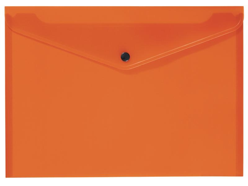 Kolma Dokumententasche Easy A4 KolmaFlex Orange, Typ: Dokumententasche, Ausstattung: Druckknopf-Verschluss, Farbe: Orange, Material: PVC