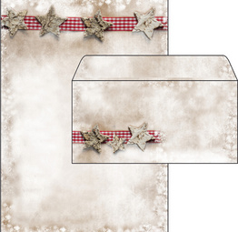 sigel Weihnachts-Motiv-Papier "Winter Chalet", A4, 90 g/qm