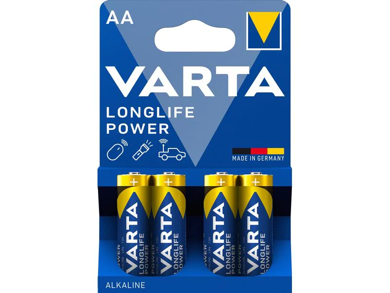 Varta Batterie Longlife Power AA 4 Stück