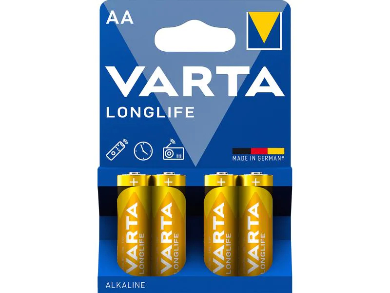 Varta Batterie AA Longlife 4 Stück