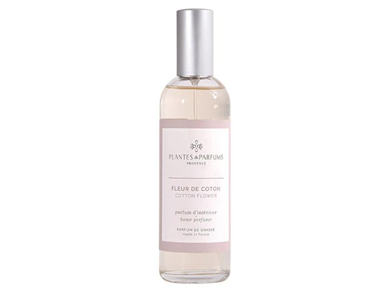 Plantes & Parfums Duftspray Fleur de coton 100 ml, Volumen: 100 ml, Duft: Baumwollblüte, Orangenblüte, Moschus, Verpackungseinheit: 1 Stück