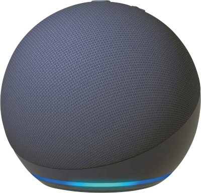 Amazon Smartspeaker Echo Dot 5. Gen. Blau, Stromversorgung: Netzbetrieb, Detailfarbe: Blau, Display vorhanden: Nein, Systemkompatibilität: Kompatibilität der Alexa-App: iOS 14.0 und höherAndroid 8.0 und höherFire OS 7.0 und höherDie Alexa-App ist auc