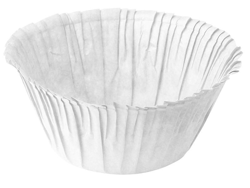 Zenker Muffin Backform mit Rand, 50 Stück, Backform Typ: Muffin-Backform, Motiv: Kein, Verpackungseinheit: 50 Stück, Material: Papier, Detailfarbe: Weiss