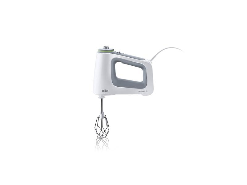 Braun Handmixer MultiMix 5 HM5137WH Weiss/Grau