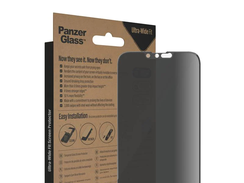 Panzerglass Displayschutz Ultra Wide Fit Privacy iPhone 14 Plus