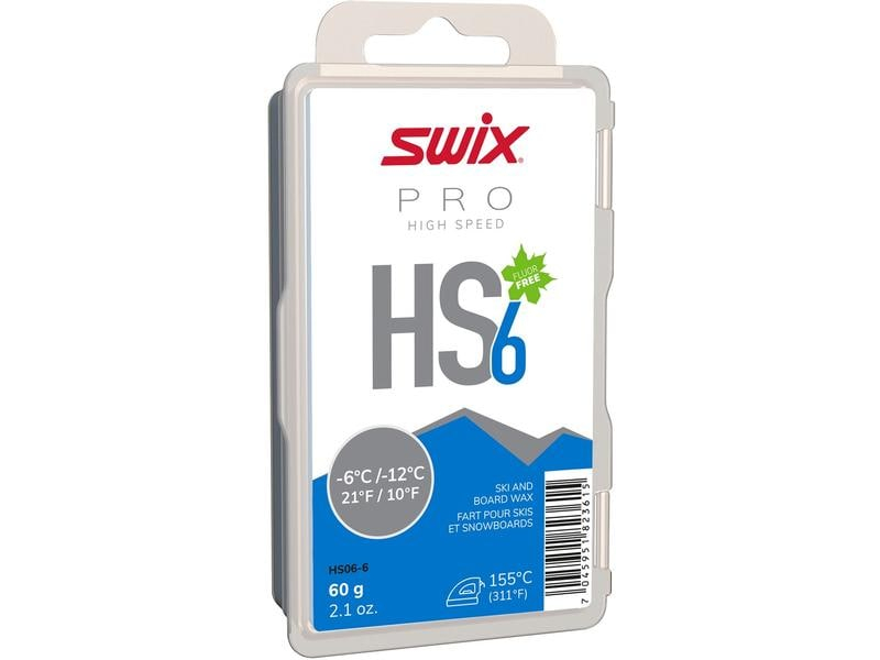Swix Wax HS6 Blue, Bewusste Eigenschaften: Keine Eigenschaft, Bewusste Zertifikate: Keine Zertifizierung, Wax-Typ: Hartwachs, Sportart: Langlauf, Snowboard, Ski