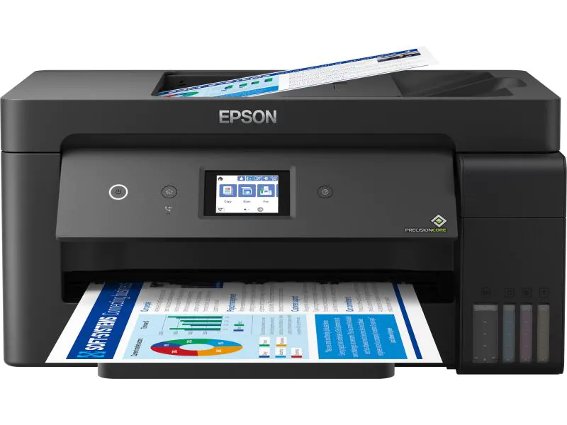 Epson Multifunktionsdrucker EcoTank ET-15000, Farbe Tintenstrahl Drucker, A3, 17 Seiten pro Minute, Drucken, Scannen, Kopieren, Fax, Duplex und WLAN