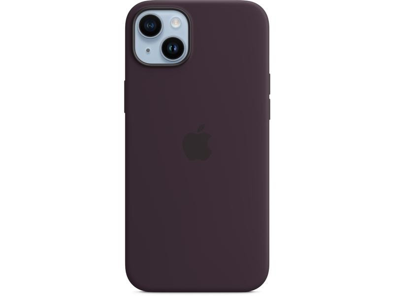 iPhone 14 Plus Silicone Case with MagSafe - Elderberry