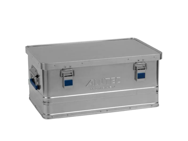 ALUTEC Aluminiumbox Basic 40 560x370x245, Produkttyp: Aufbewahrungsbox, Tiefe: 560 mm, Breite: 370 mm, Nutzinhalt Gesamt: 40 l, Farbe: Aluminium, Höhe: 245 mm