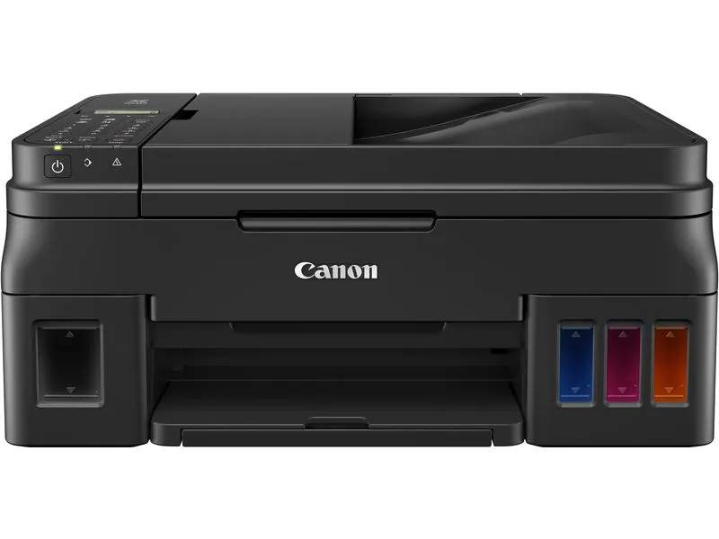 Canon PIXMA G4511, Druckertyp: Farbig, Drucktechnik: Tintenstrahl, Total Fassungsvermögen Papierzuführungen: 100 Seiten, Mobildruck: Ja, Anzahl Papierzuführungen (maximal): 1, Druckgeschwindigkeit (farbig): 5 ppm