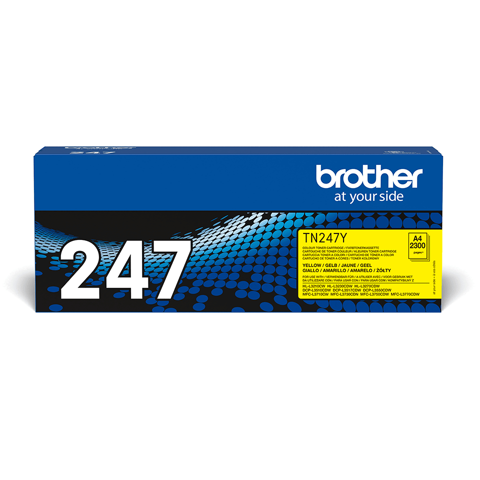 BROTHER Toner HY yellow TN-247Y HL-L3210CW 2300 Seiten