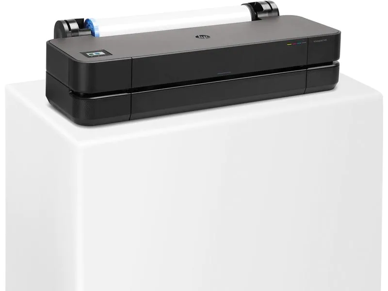 HP Grossformatdrucker DesignJet T230 - 24", Druckertyp: Farbig, Verbindungsmöglichkeiten: LAN, USB, WLAN, Drucktechnik: Tintenstrahl, Total Fassungsvermögen Papierzuführungen: 1 Rolle/n, Funktionen: Drucken, Anzahl Papierzuführungen (integriert): 1