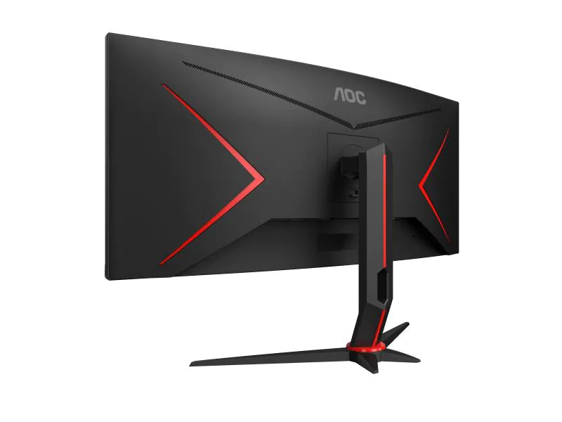 AOC CU34G2X/BK, 34 Zoll LED, 3440 x 1440 Pixel Full HD, 21:9, HDMI USB, Schwarz