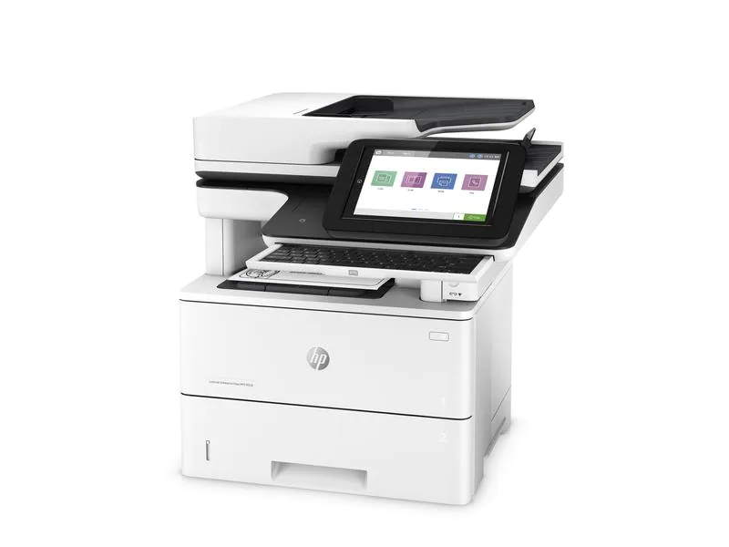 Hewlett-Packard HP LaserJet Enterprise Flow M528z, Schwarzweiss Laser Drucker, A4, 43 Seiten pro Minute, Drucken, Scannen, Kopieren, Fax, Duplex und WLAN