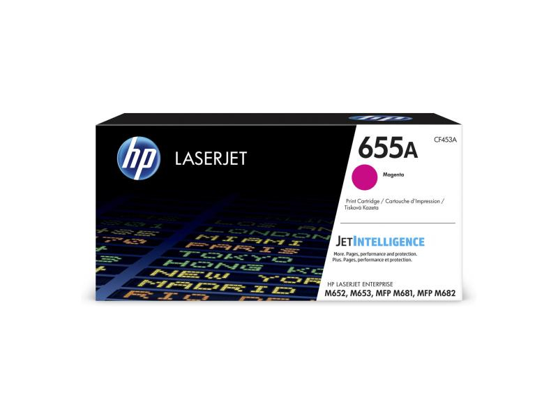 HP Toner-Modul 655A magenta CF453A CLJ Enterprise M652 10'500 S.