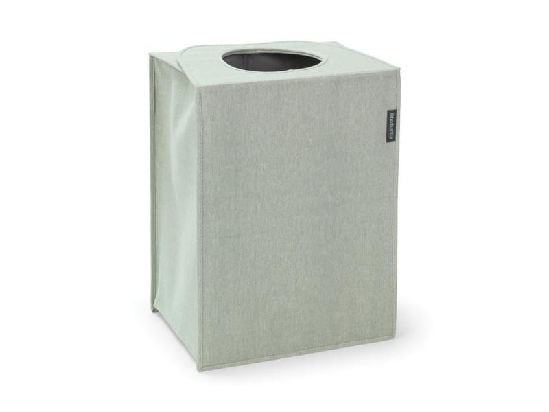 Brabantia Wäschebox faltbar, 55 Liter, Hellgrün, Farbe: Hellgrün, Material: Nylon, Volumen: 55 l