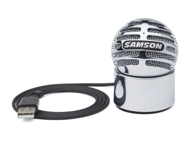 SAMSON Meteorite USB Microphone SAMETEORITE chrome