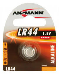 ANSMANN Alkaline Knopfzelle "LR44", 1,5 Volt (V13GA)