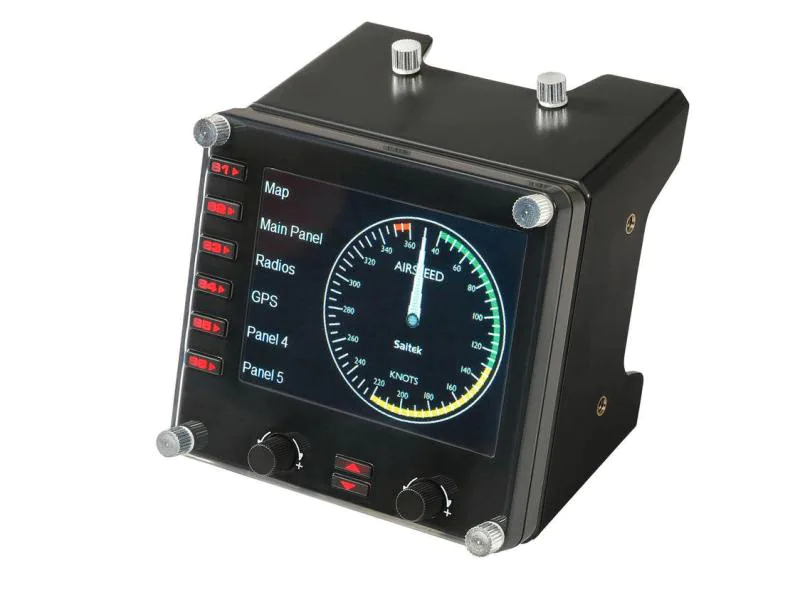 LOGITECH G SAITEK PRO FLIGHT Logitech G Saitek Pro Flight Instrument Panel - USB - WW Saitek NEW  NMS