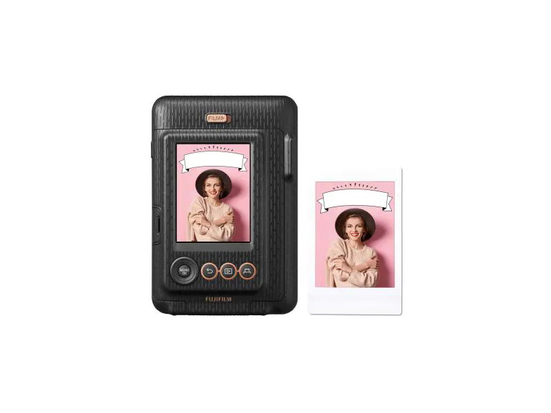 Fujifilm Fotokamera Instax Mini LiPlay, Bildgrösse: 62 x 46 mm, Elegant Black