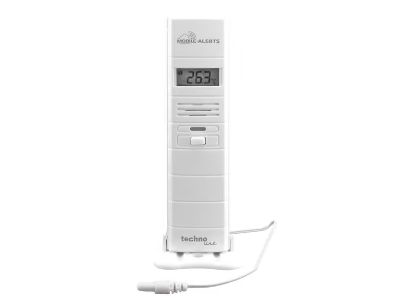 Technoline Mobile-Alerts, Set: Nein, Funktionen: Temperatur- und Luftfeuchtigkeitsfühler, Typ: Thermometer, Anwendungsbereich: Umweltmessung