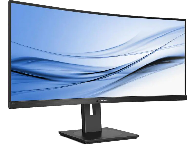 Philips 346B1C/00, 34 Zoll LED, 3440 x 1440 Pixel Full HD, 21:9, HDMI USB, Schwarz