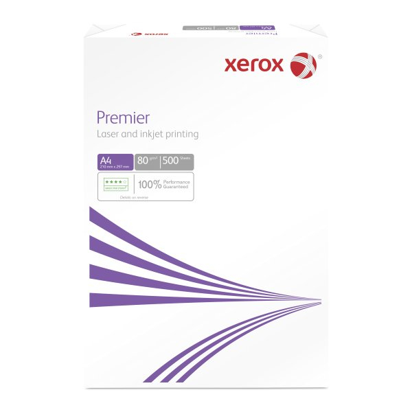 Kopierpapier XEROX PREMIER | A4 | 80g | 161er Weisse Kopierpapier, hochweiss, holzfrei