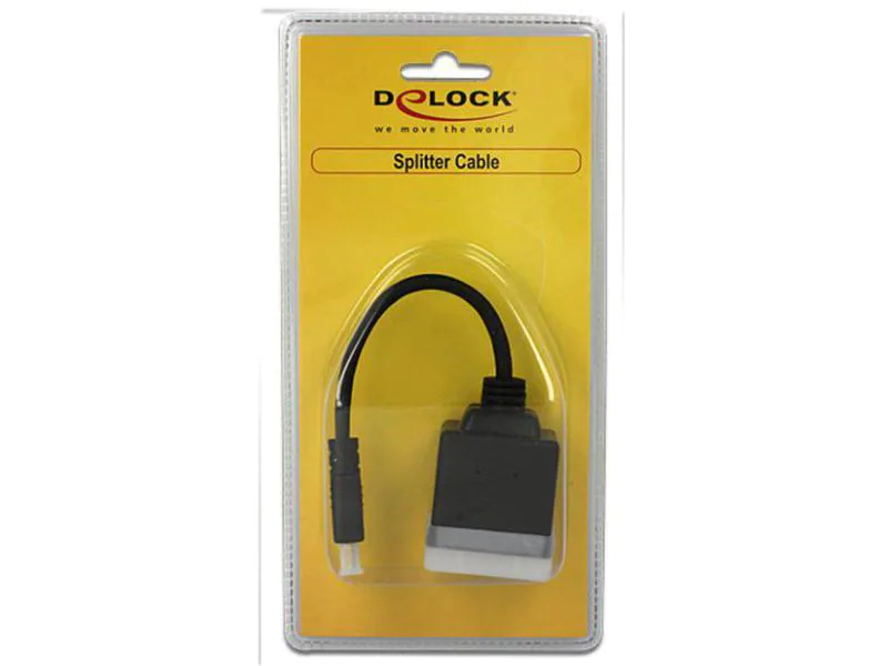 DeLock 2 Port Signalsplitter HDMI - HDMI Anzahl Ports: 2, Signalverstärkung: Passiv, Schnittstellen: HDMI Typ A