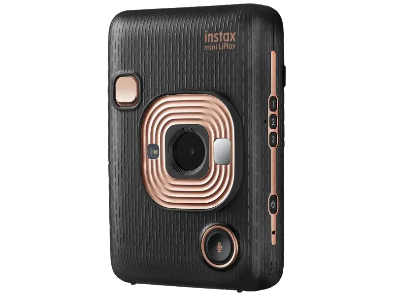 Fujifilm Fotokamera Instax Mini LiPlay, Bildgrösse: 62 x 46 mm, Elegant Black