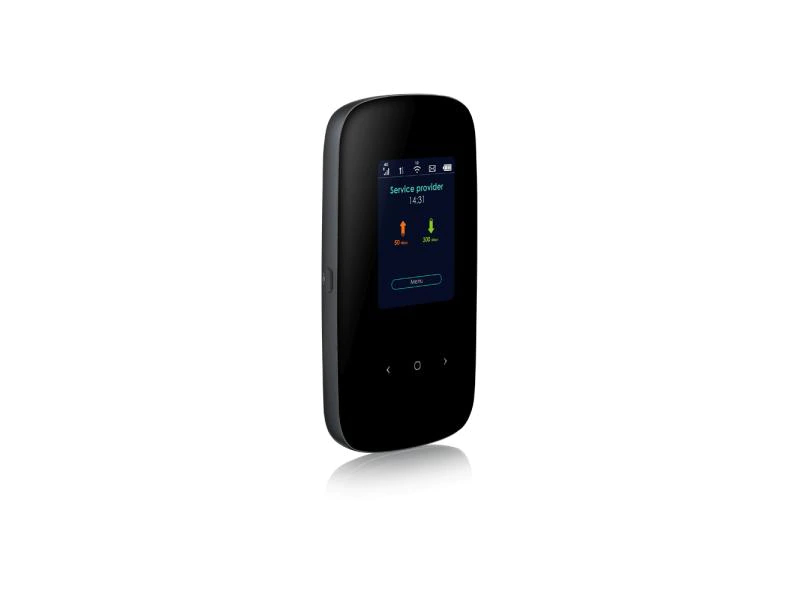 Zyxel LTE Hotspot LTE2566-M634, Display vorhanden: Ja, Schnittstellen: Micro-USB, Antennenanschluss Hardware: Antennen Intern vor verbaut, Mobilfunk Standard: 3G (UMTS), 4G/LTE, Farbe: Schwarz