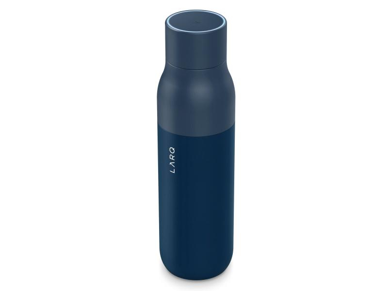 LARQ Thermosflasche 500 ml, Monaco Blue, Art: Thermosflasche, Material: Edelstahl, Fassungsvermögen: 500 ml, Farbe: Dunkelblau
