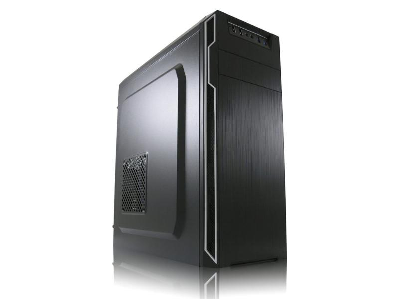 LC-Power PC-Gehäuse 7038B ATX Classic, Farbe: Schwarz, Anzahl Lüfterplätze: 4, Gehäuse Bauart: Mid-Tower, Unterstützte Mainboards: ATX; Micro-ATX; Mini-ITX