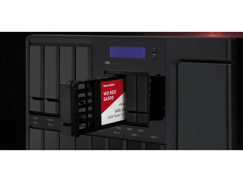 Western Digital SSD WD Red NAS SA500 1TB 2.5", Speicherkapazität total: 1 TB, Speicherschnittstelle: SATA III (6Gb/s), SSD Bauhöhe: 7 mm, SSD Formfaktor: 2.5", Anwendungsbereich SSD: Enterprise, Festplatten Schnittstelle: SATA