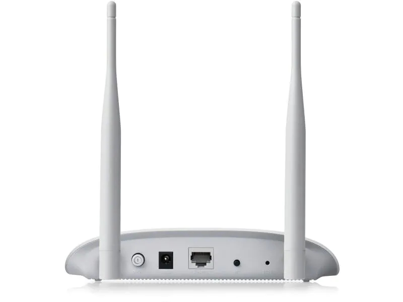 TP-Link Access Point TL-WA801N, Abmessungen: 181.6 mm (B) x 36.2 mm (H) x 129.5 mm (T), Abstrahlcharakteristik: Rundstrahl, Access Point Features: WPS, Bridge, VLAN, Repeater, Multiple SSID, Antennenanschluss: Antennen nicht abnehmbar, Antennengewinn Max.