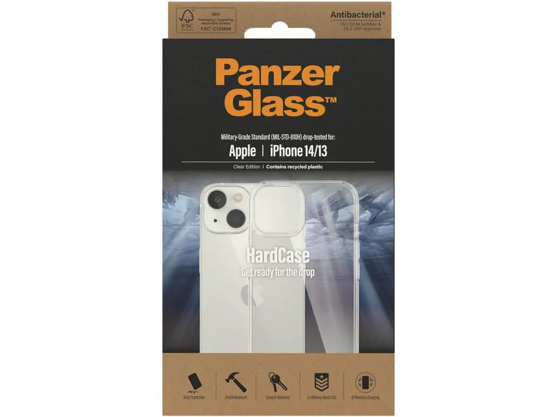 Panzerglass Back Cover Hard Case iPhone 14 Transparent