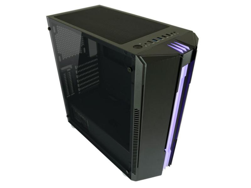 LC-Power PC-Gehäuse Gaming 702B - Skyscraper_X, Netzteil vorinstalliert: Nein, Farbe: Schwarz, Anzahl Lüfterplätze: 6, Sichtfenster: Ja, Gehäuse Bauart: Mid-Tower, Unterstützte Mainboards: ATX, Mini-ITX, Micro-ATX