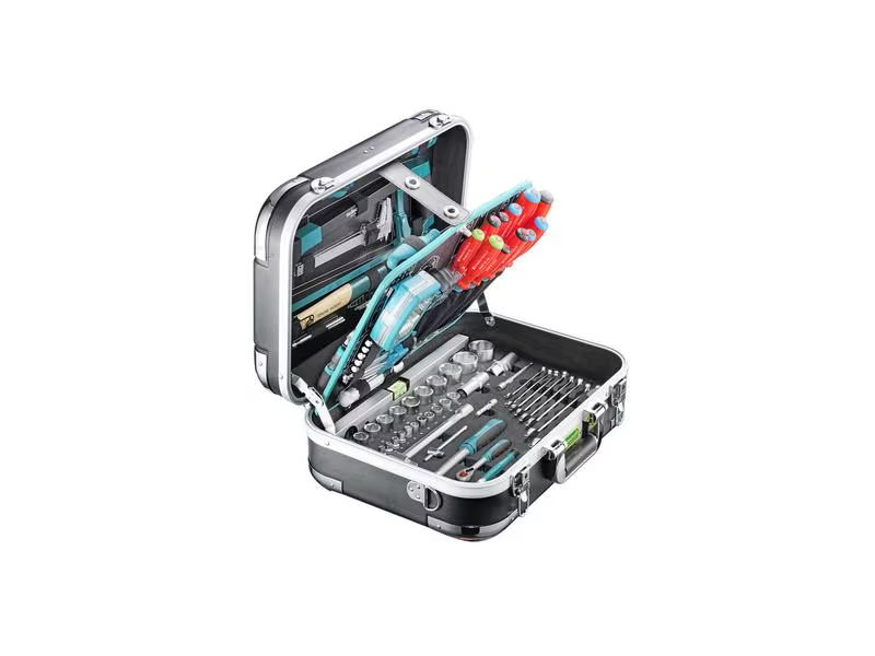Technocraft Werkzeugkoffer Pro Chrome PB Swiss Tools 152-teilig, Produkttyp: Werkzeugkoffer, Bestückung: Ja, Anwendungsbereich: Universal, Werkstatt