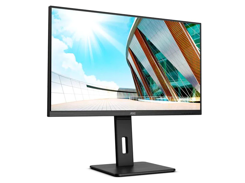 32" IPS 4K UHD Monitor, 3840x2160, 60 Hz, 1x DisplayPort / 1x HDMI 2.0 / USB 3.2 , speaker, 150 mm höhenversellbar black