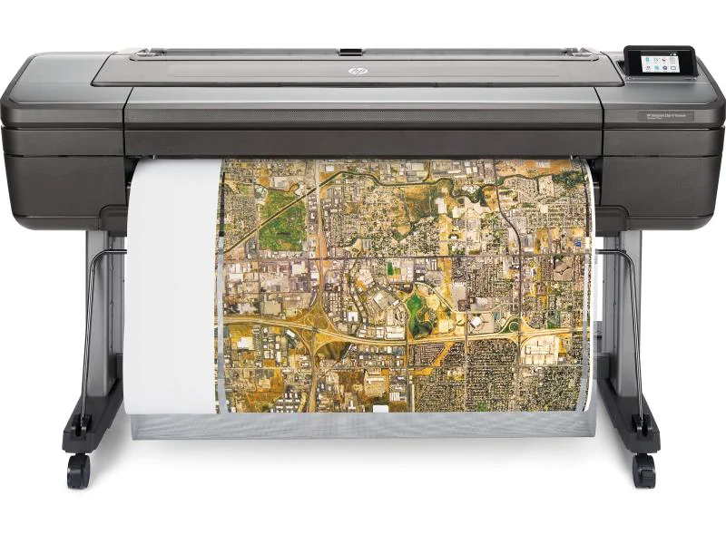 HP Drucker DesignJet Z6dr PostScript V-Trimmer 44", Verbindungsmöglichkeiten: USB; LAN, Druckertyp: Farbig, Drucktechnik: Tintenstrahl, Total Fassungsvermögen Papierzuführungen: 2 Rolle/n, Funktionen: Drucken, Anzahl Papierzuführungen (integriert): 2,