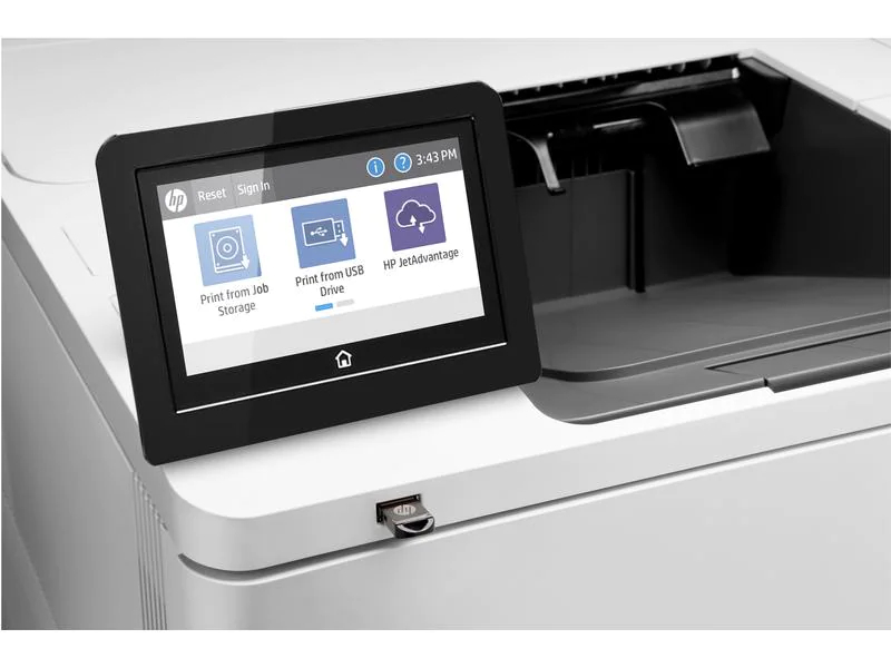 Hewlett-Packard HP LaserJet Enterprise M611dn, Schwarzweiss Laser Drucker, A4, 61 Seiten pro Minute, Drucken, Duplex und WLAN