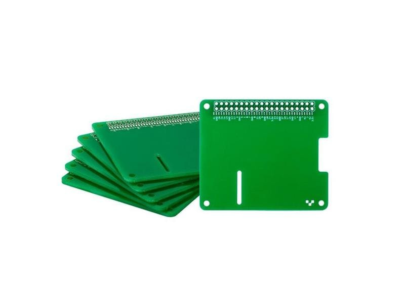 Voltera Leiterplatten Rohling Raspberry Pi B+ 6 Stück, Set: Nein, Bauteileart: Leiterplatte