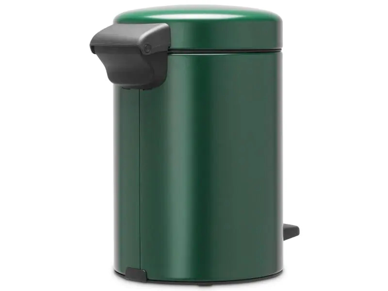 Brabantia Kosmetikeimer NewIcon 5 l, Grün, Fassungsvermögen: 5 l, Höhe: 291 mm, Anzahl Behälter: 1, Material: Stahl, Form: Rund, Farbe: Grün